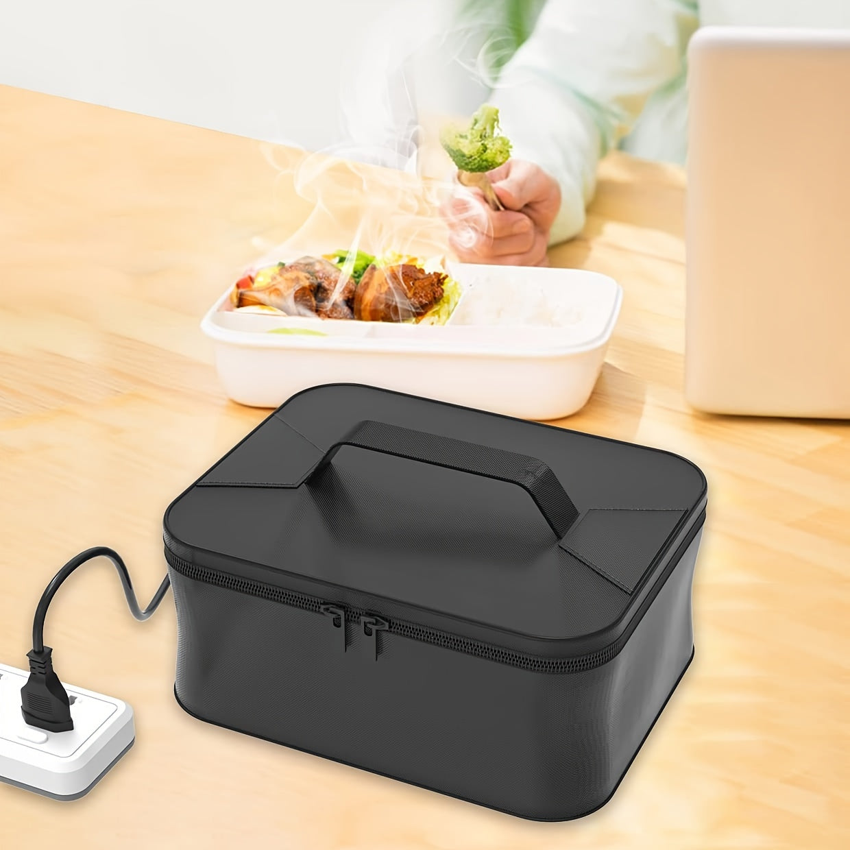 Mini Portable Oven 12V 110V Electric Lunch Box