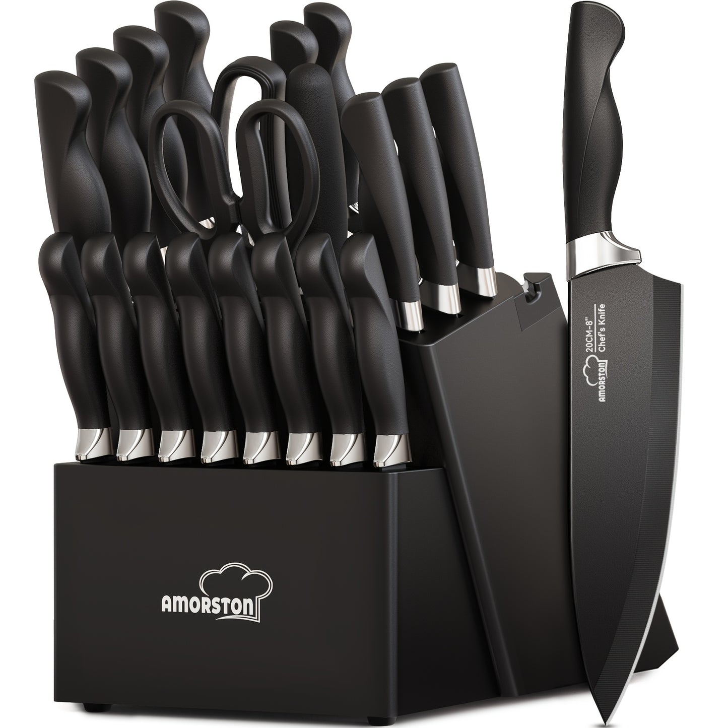 21 Pcs Knife Sets For Kitchen With Block