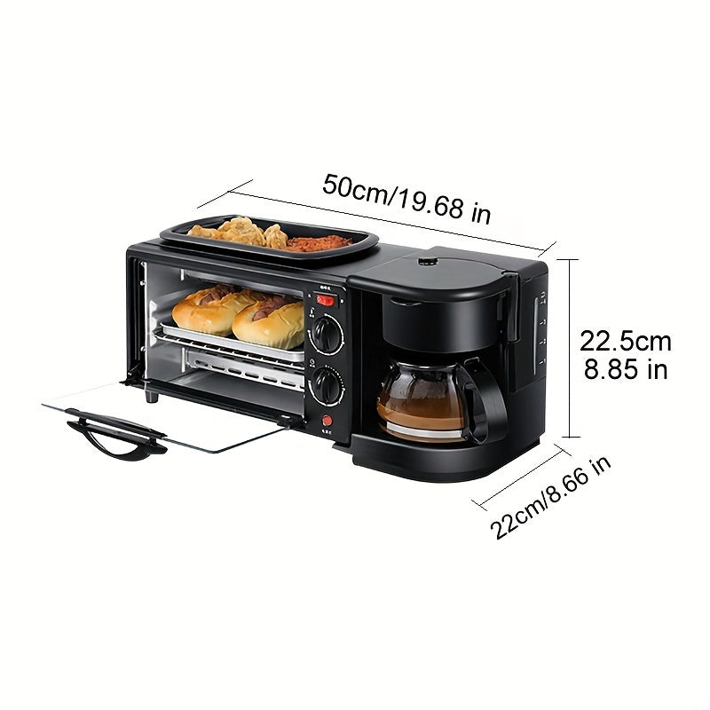 Oven Toaster Coffee Maker Multifunctional Automatic Sandwich Microwave