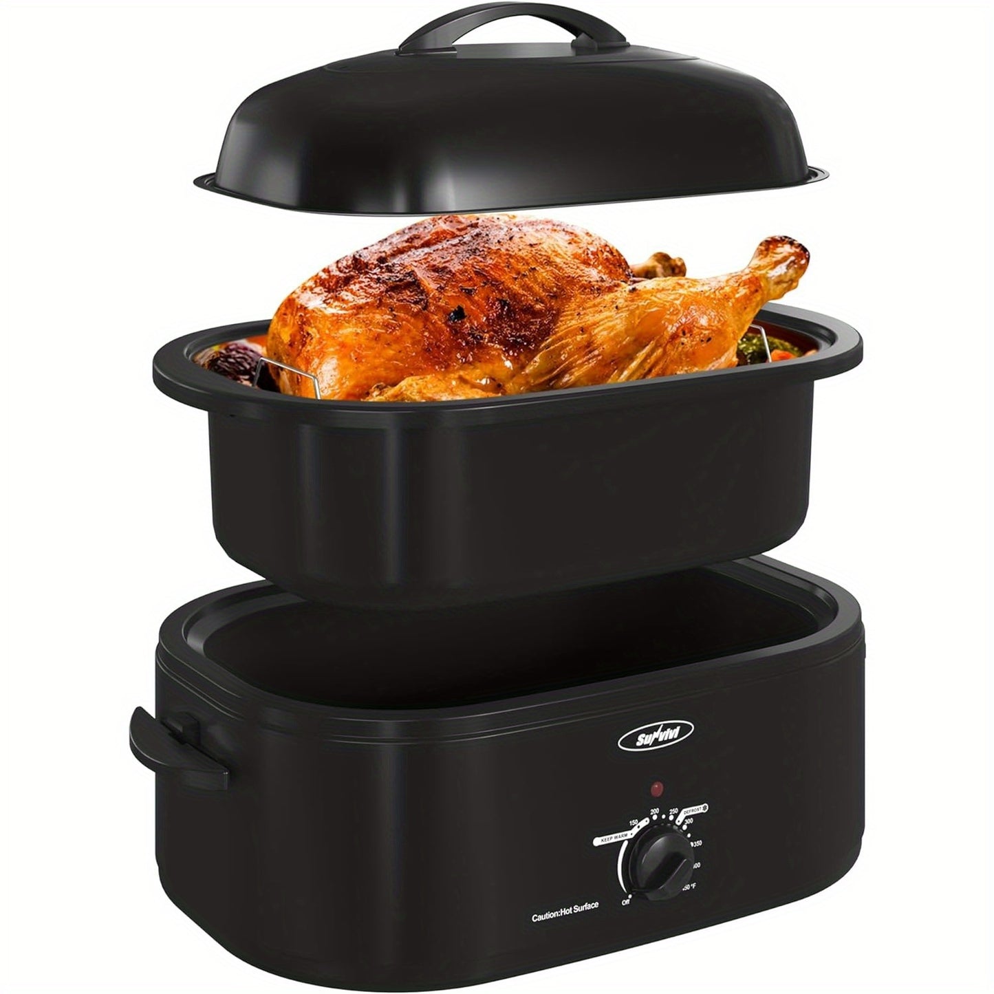 24QT Large Capacity Electric Roaster Oven