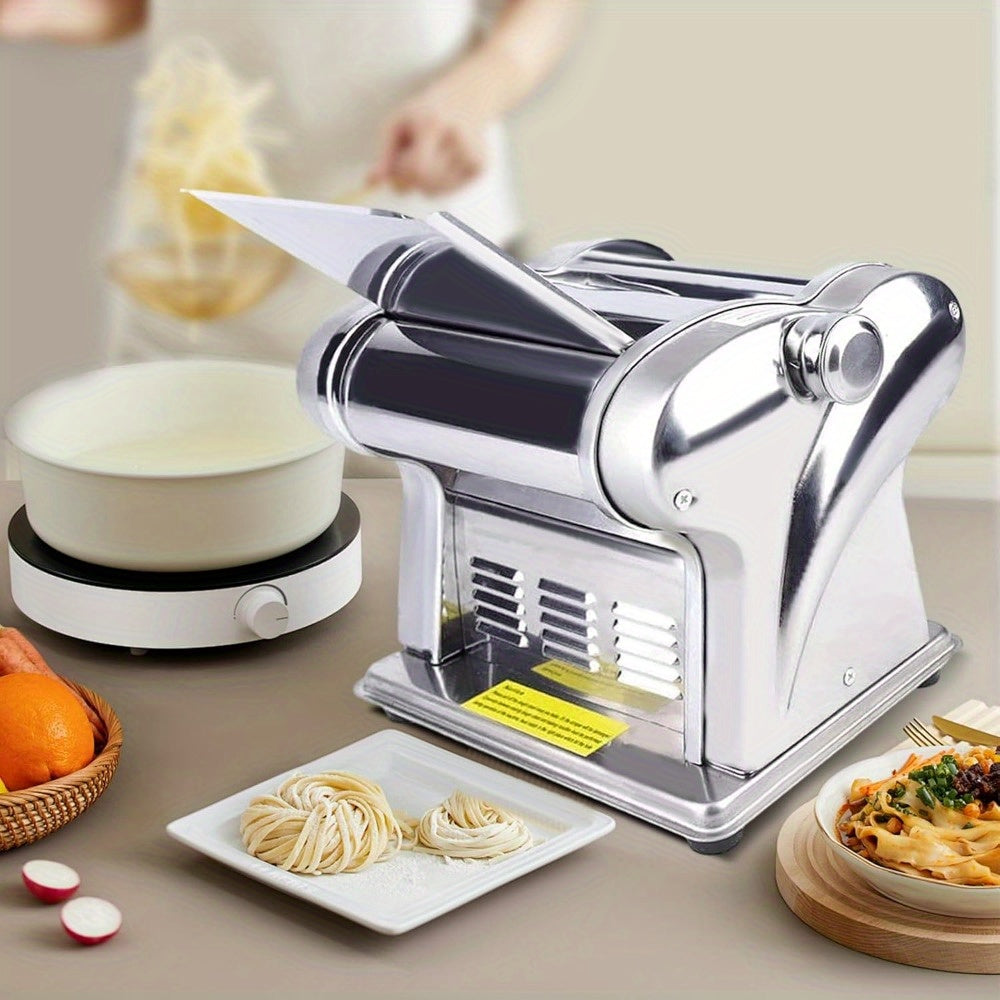 Electric Pasta Machine Pasta Press with 2 Knives 410 Stainless Steel