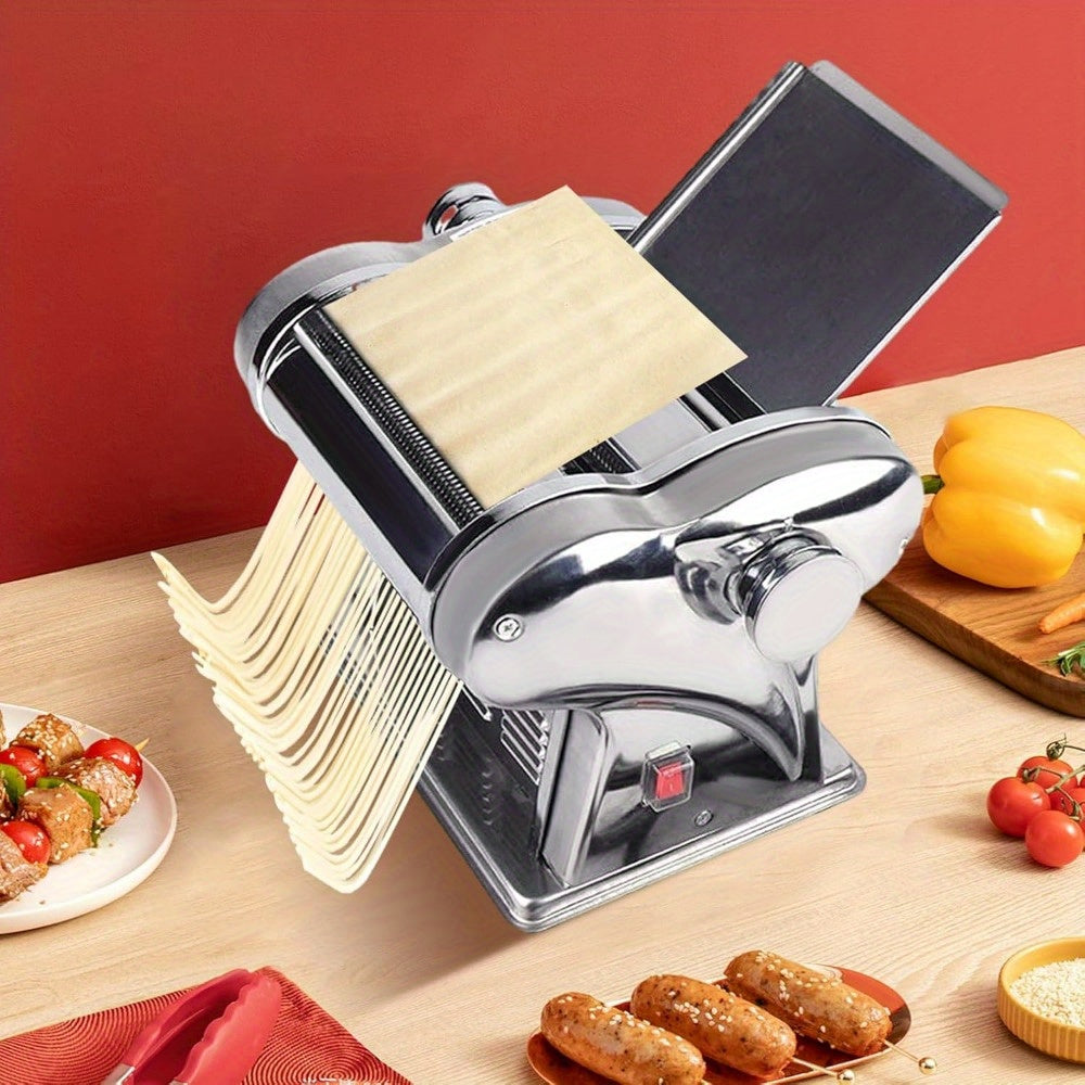 Electric Pasta Machine Pasta Press with 2 Knives 410 Stainless Steel