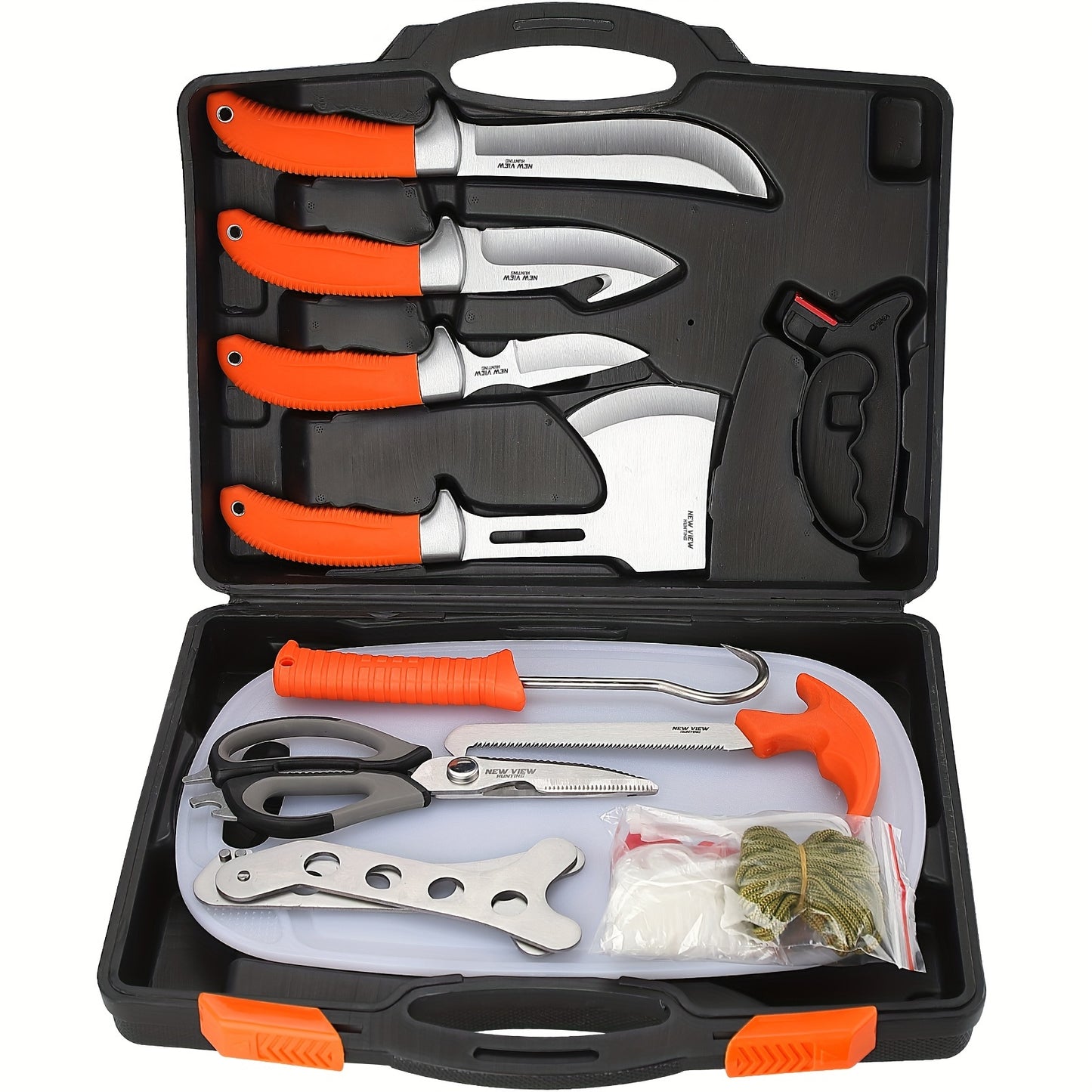 15-Piece Hunting Knife Set