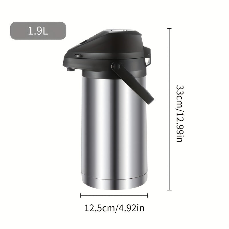 Stainless Steel Airpot Hot & Cold Drink Dispenser Urn