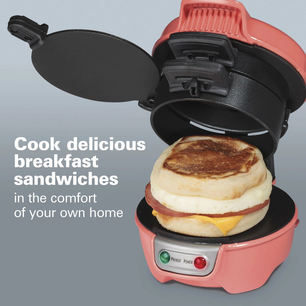 1pc Non-Stick Breakfast Sandwich Maker with Egg Cooker Ring