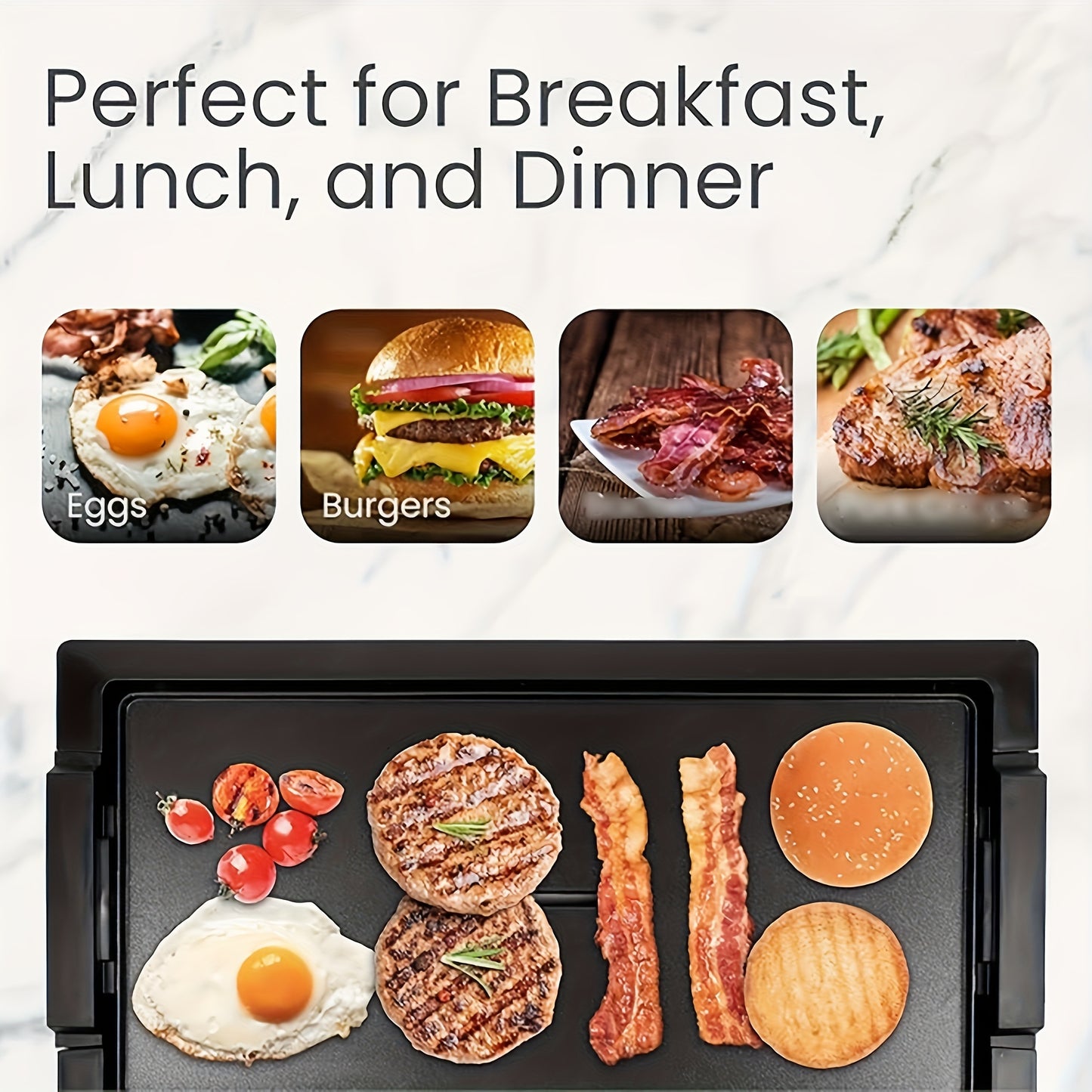 Electric Smokeless Indoor Griddle