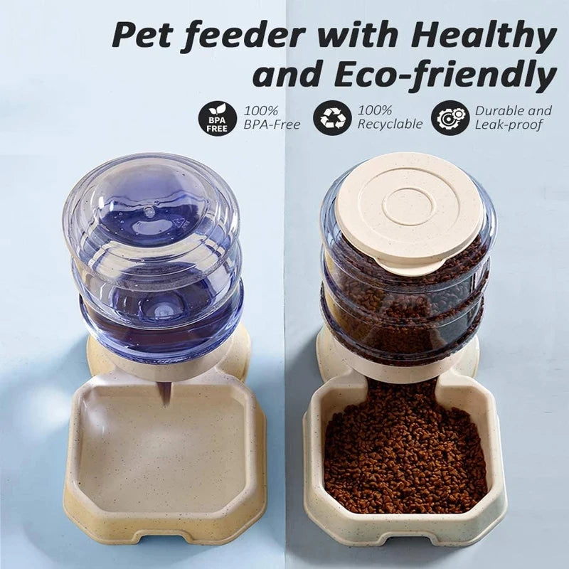 Automatic Pet Feeder Waterer