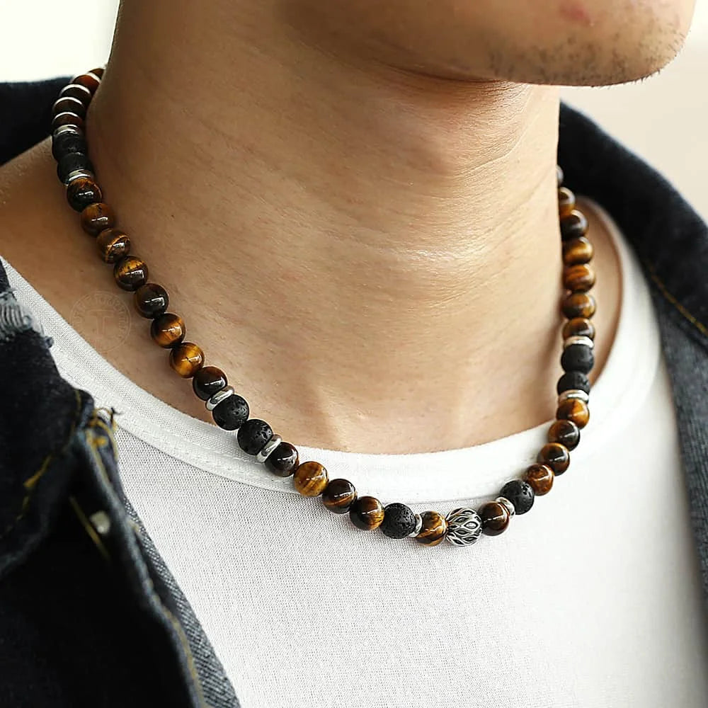 Unique Beaded Necklaces for  Mens