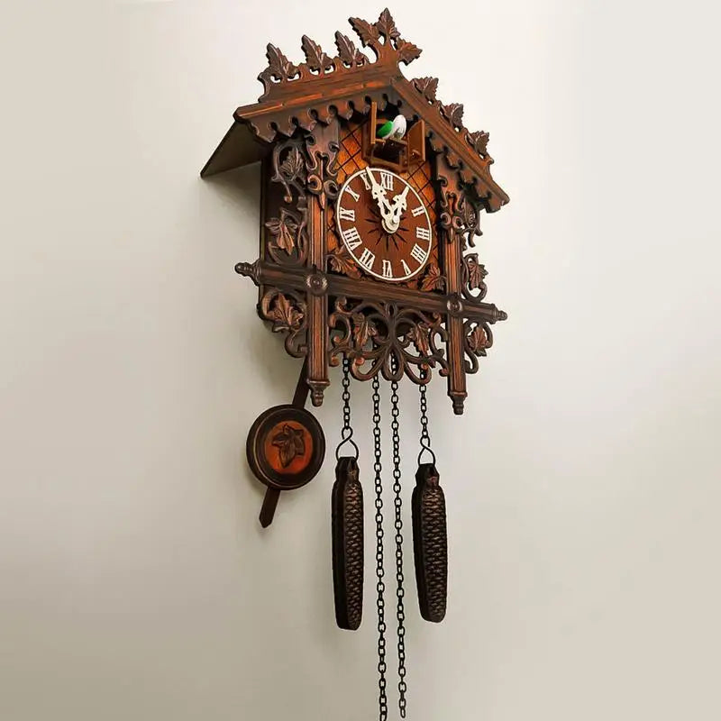 Cuckoo Clock Traditional Wooden Handcrafted