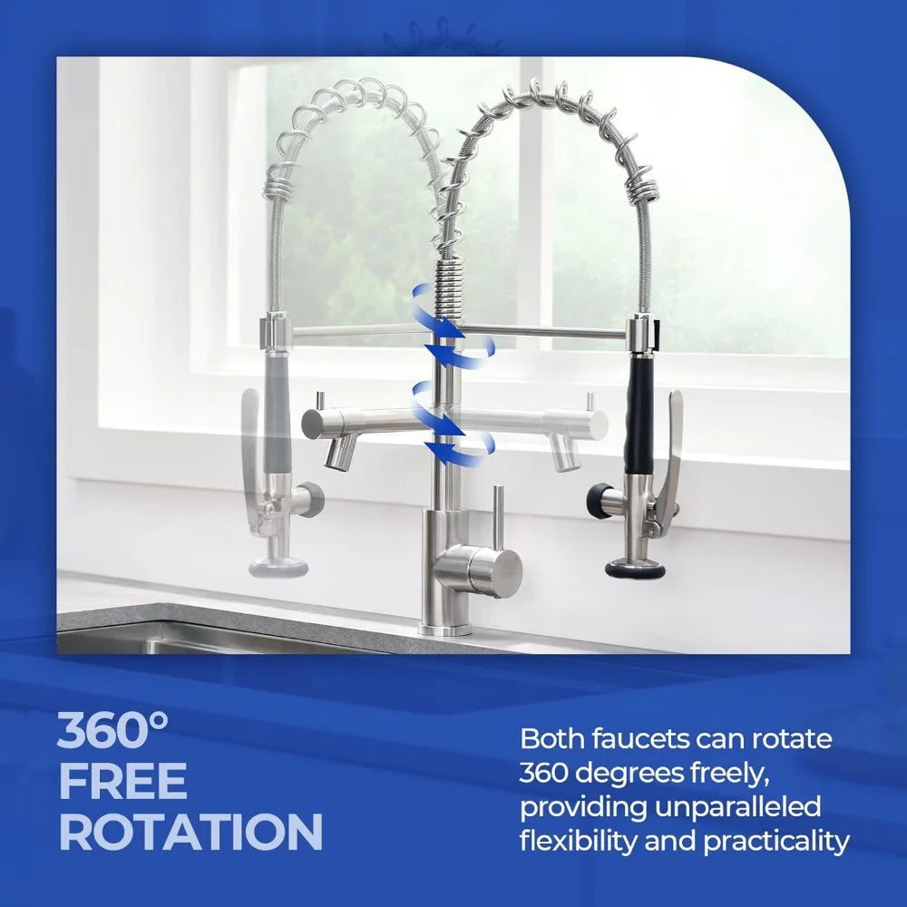 Kitchen Faucet With Pull Down Sprayer