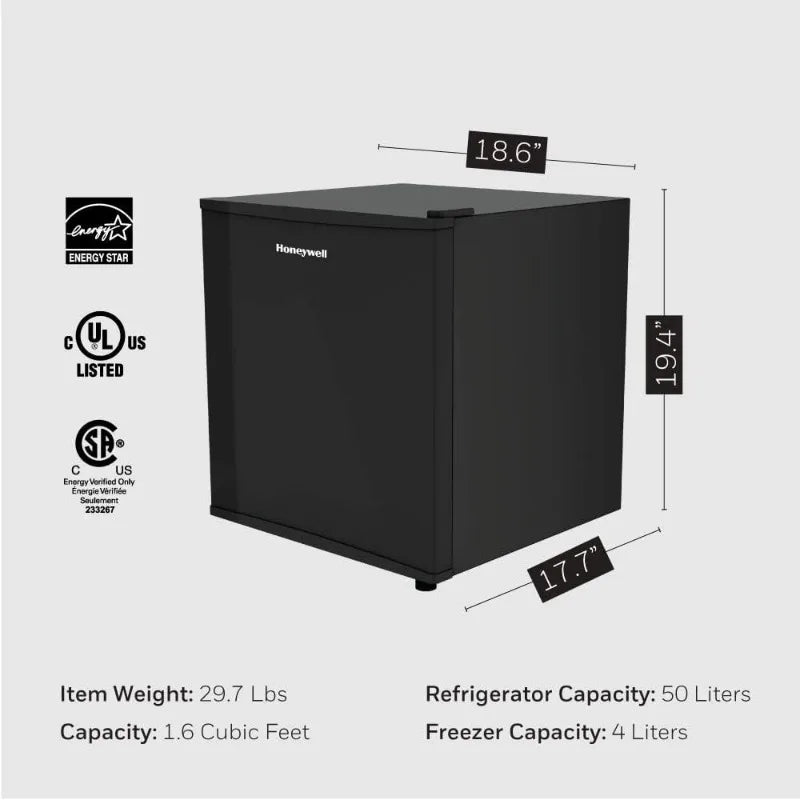 Compact Refrigerator 1.6 Cu Ft