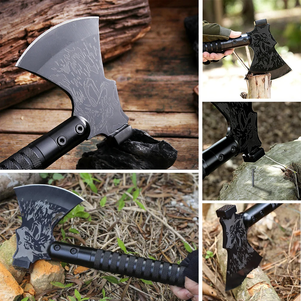 Multipurpose Shovel Axe Set Outdoor Survival