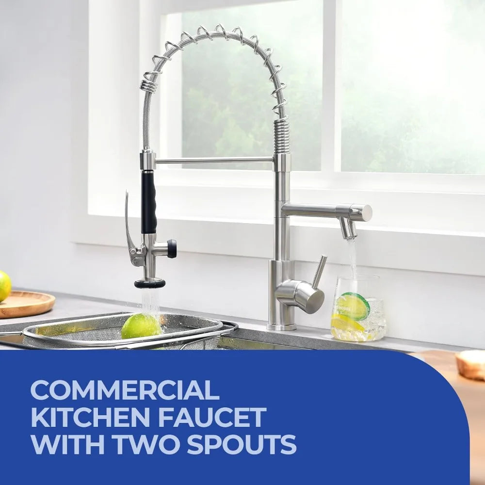 Kitchen Faucet With Pull Down Sprayer