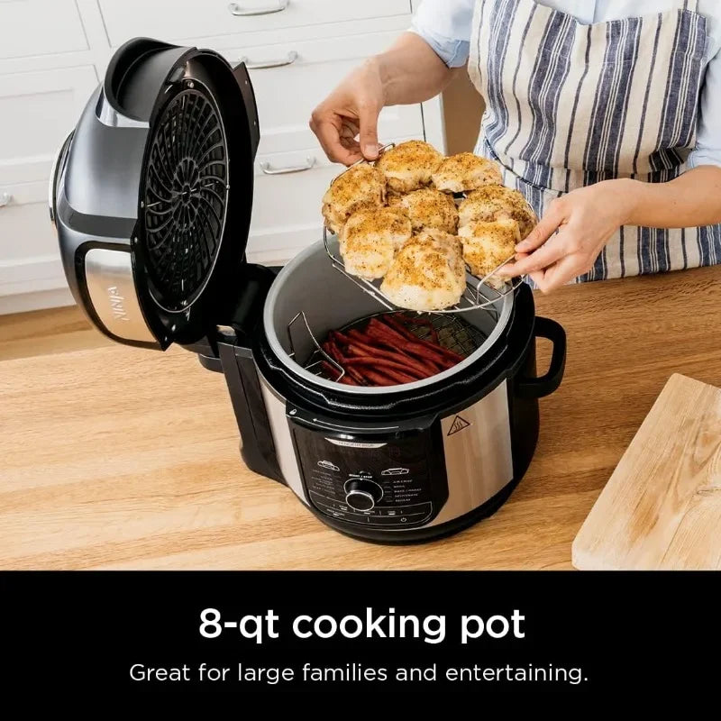 Ninja  Pressure Cooker  Air Fryer that Steams