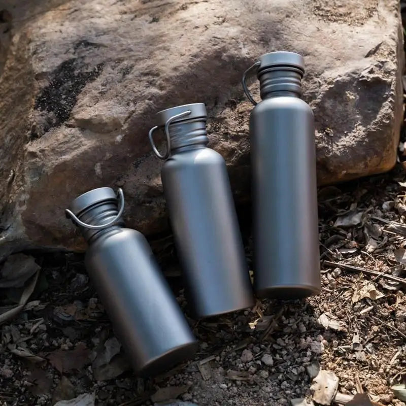 Portable Water Titanium Bottle