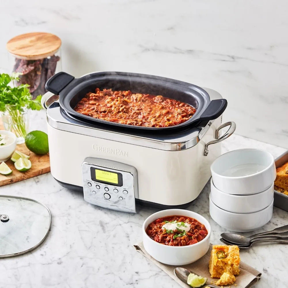 Elite 8 - in -1 Programmable 6QT Electric Slow Cooker