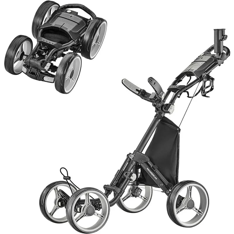 SuperLite 4 Wheel Golf Push Cart