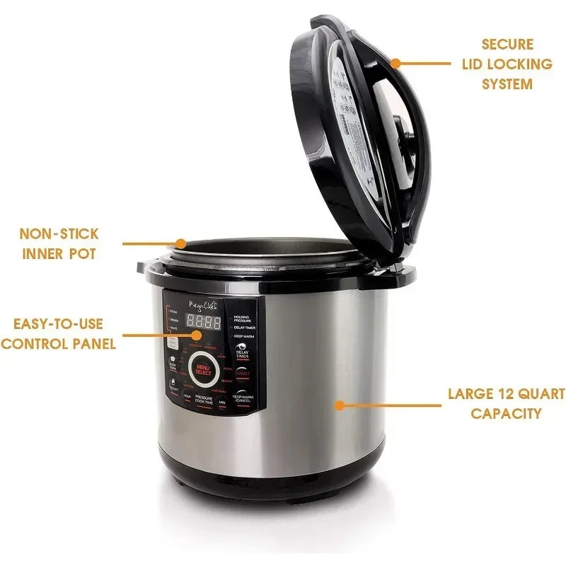 MegaChef 12 Quart Digital Pressure Cooker