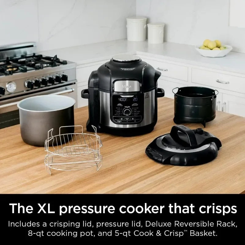 Ninja  Pressure Cooker  Air Fryer that Steams