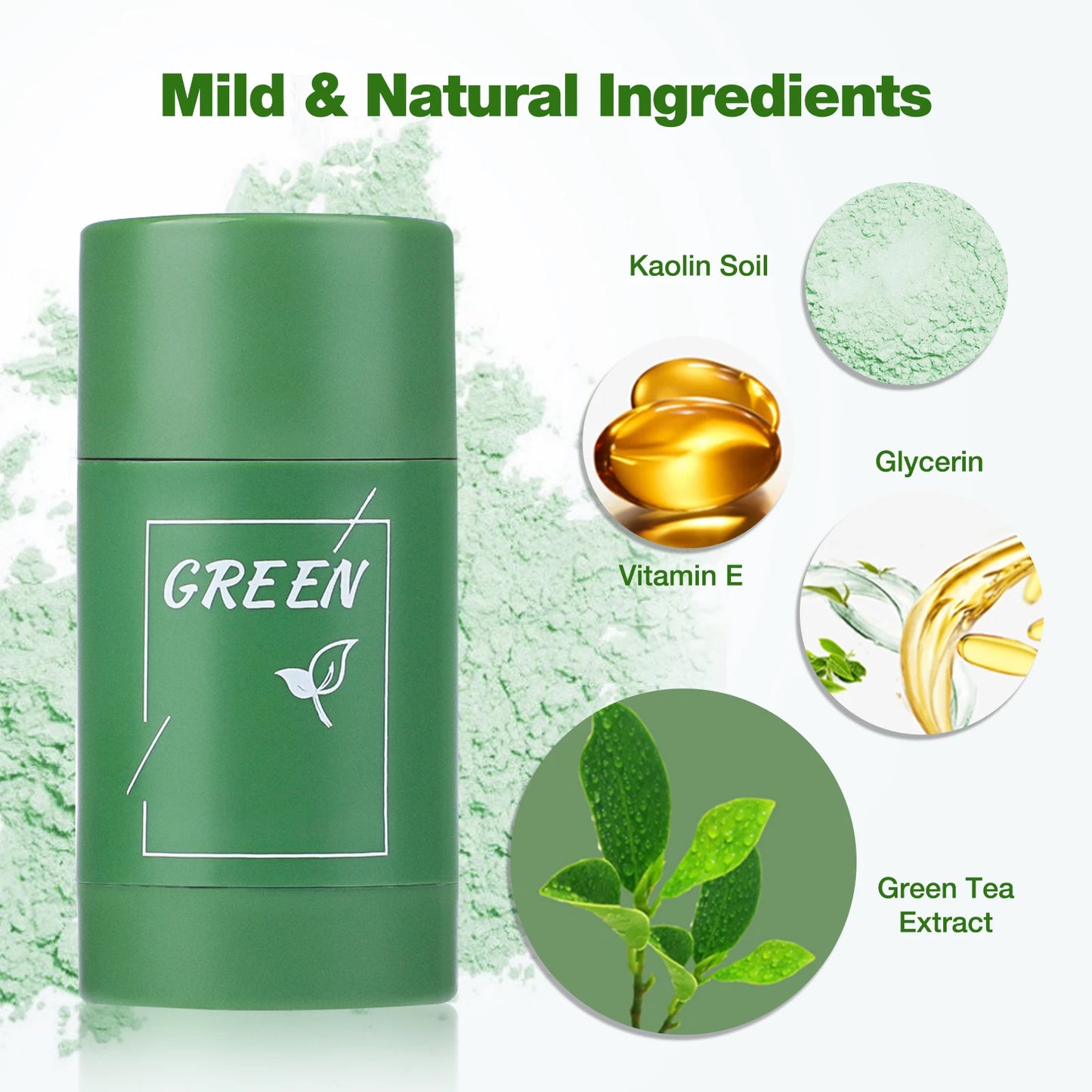 Green Tea Mask Stick Blackhead Remover