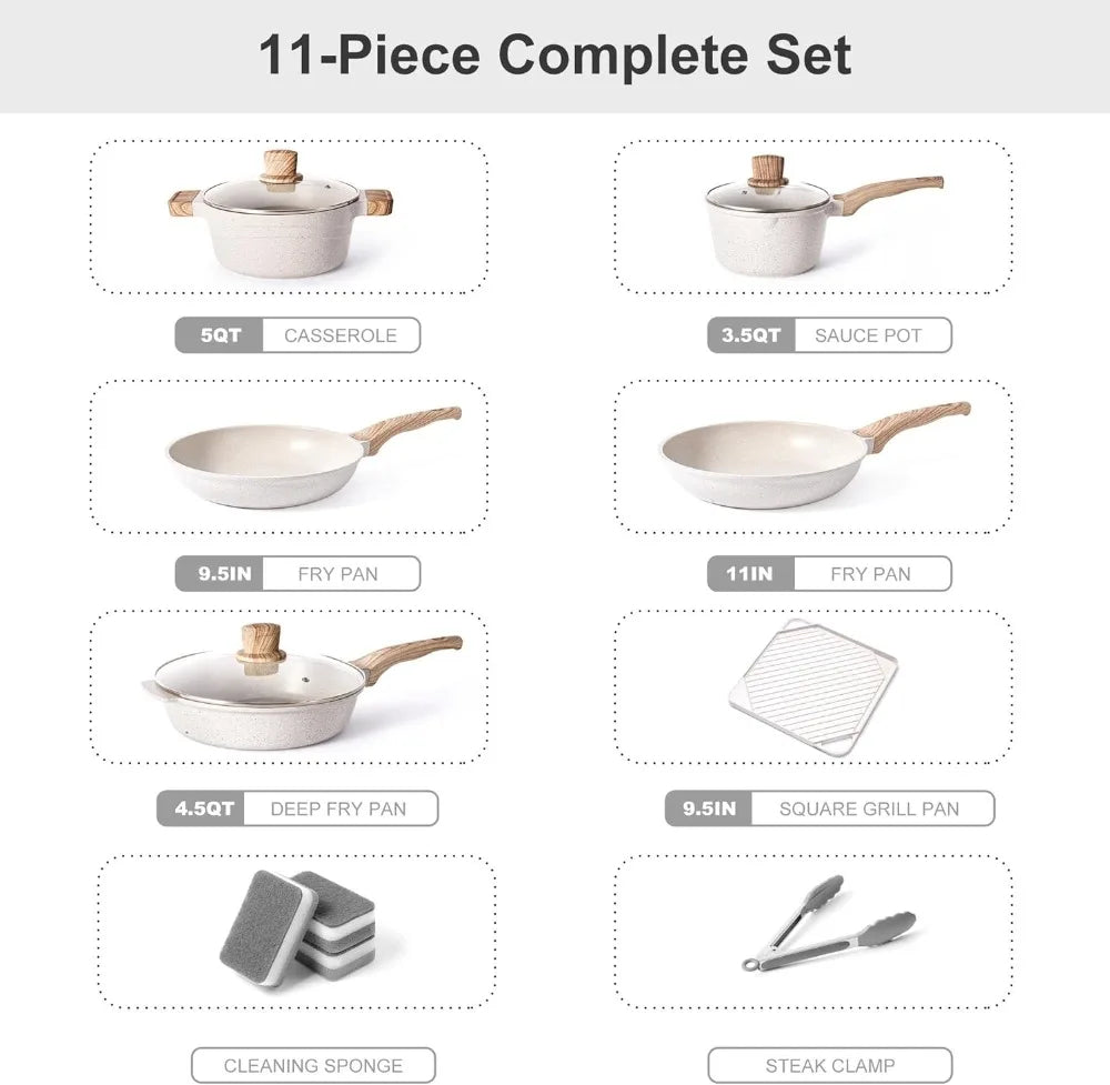 Pots and Pans Set-Nonstick