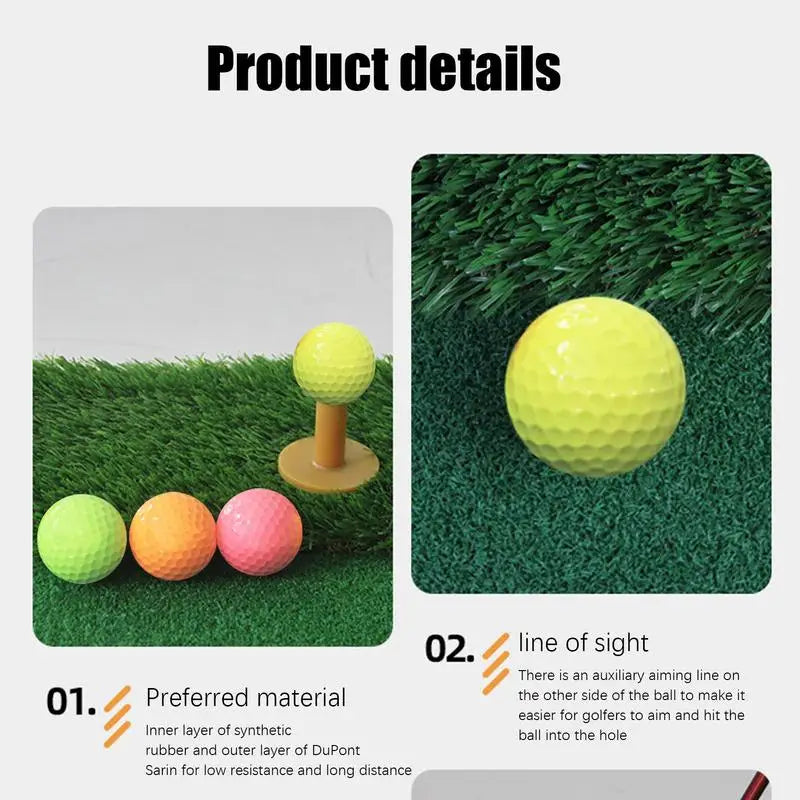 Double Layer Golf Ball 12pcs