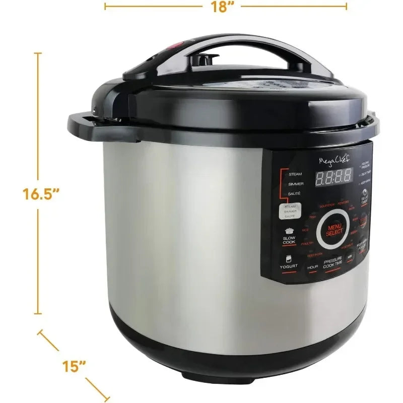 MegaChef 12 Quart Digital Pressure Cooker