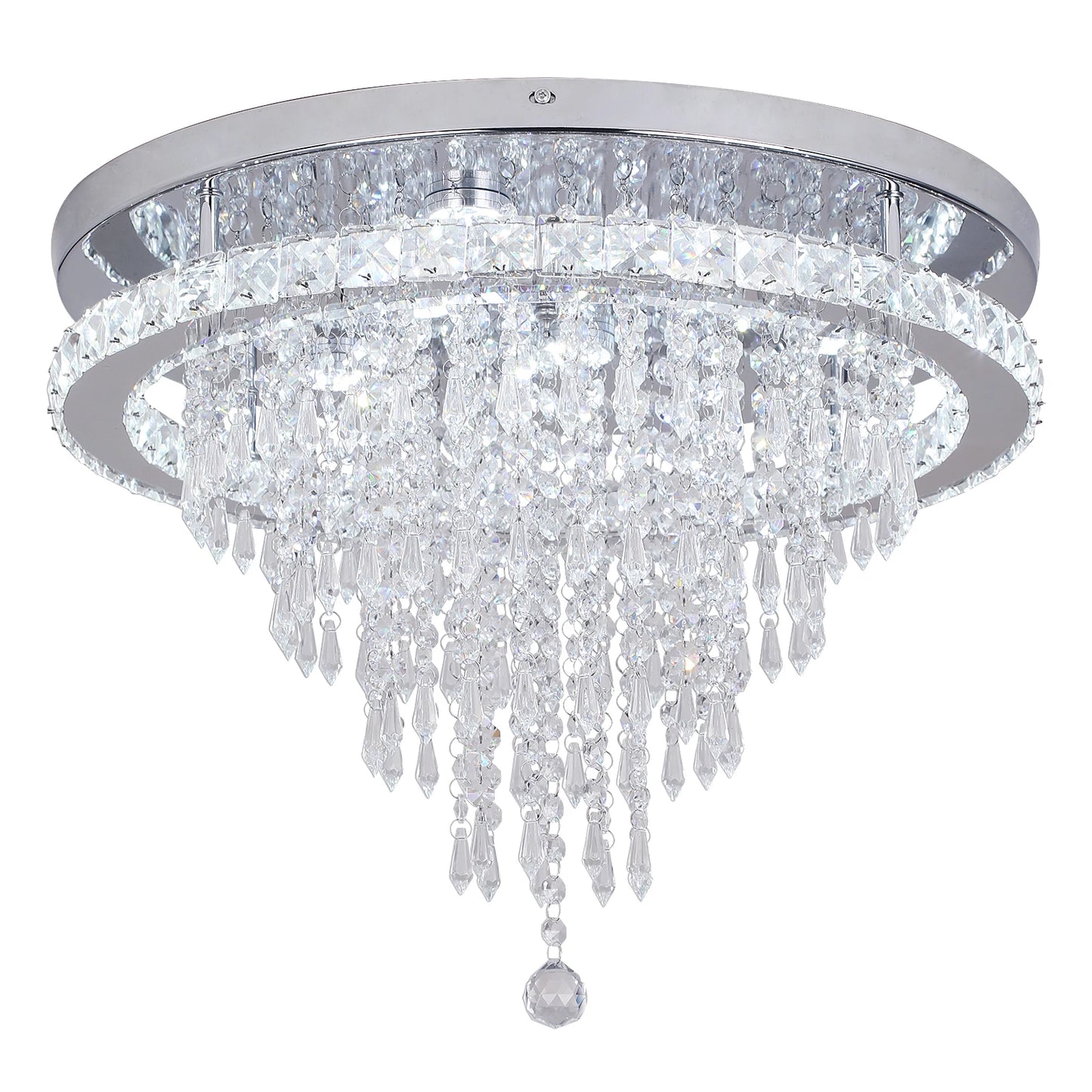 Luxury Crystal Modern LED Ceiling Chandelier Light