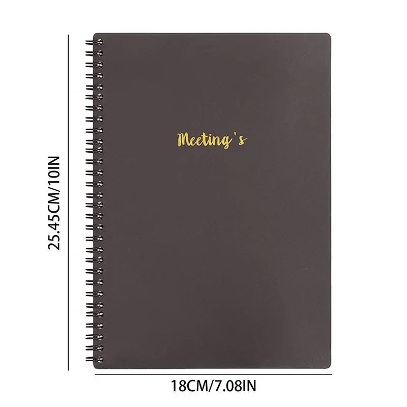 Meeting Notebook 60 Pages