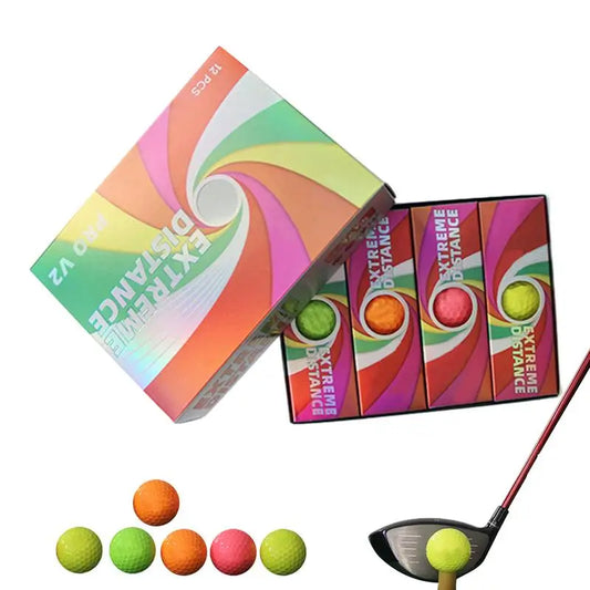 Double Layer Golf Ball 12pcs