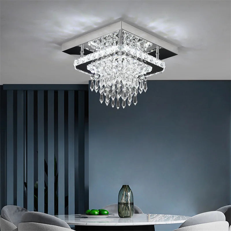 Modern Dimmable Bedroom Pendant Light With Remote Control