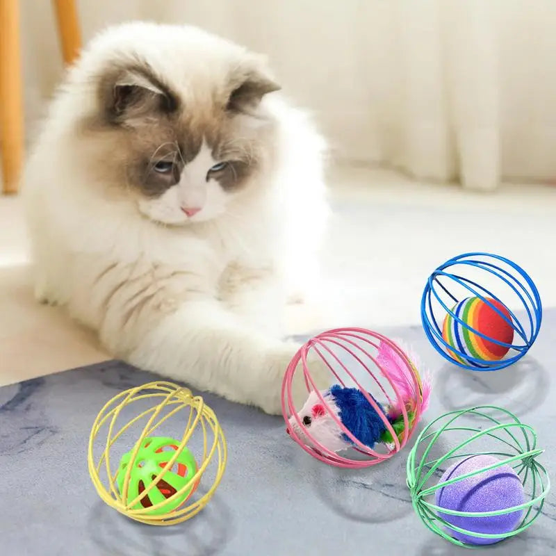 Cat Ball Toy 4pcs