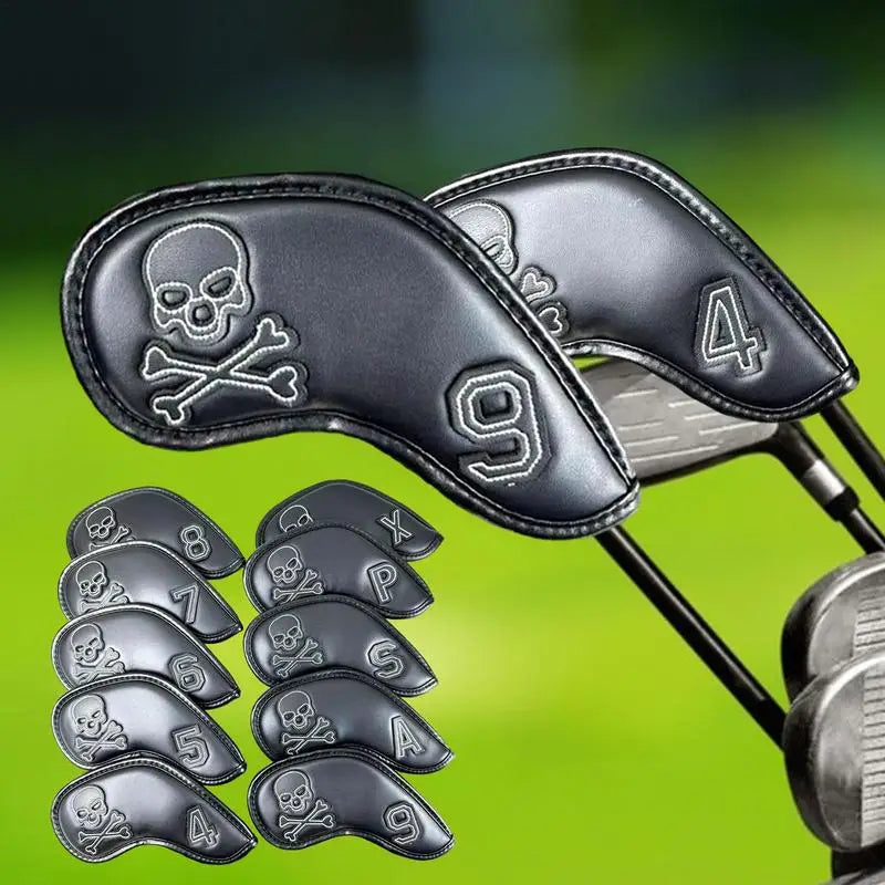 10pcs/set Golf Iron Headcover