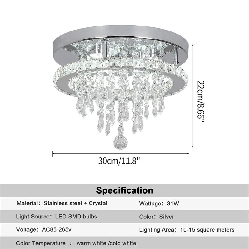 Modern Dimmable Bedroom Pendant Light With Remote Control