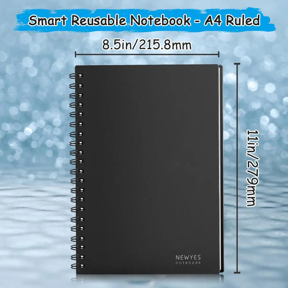 smart reusable erasable notebook