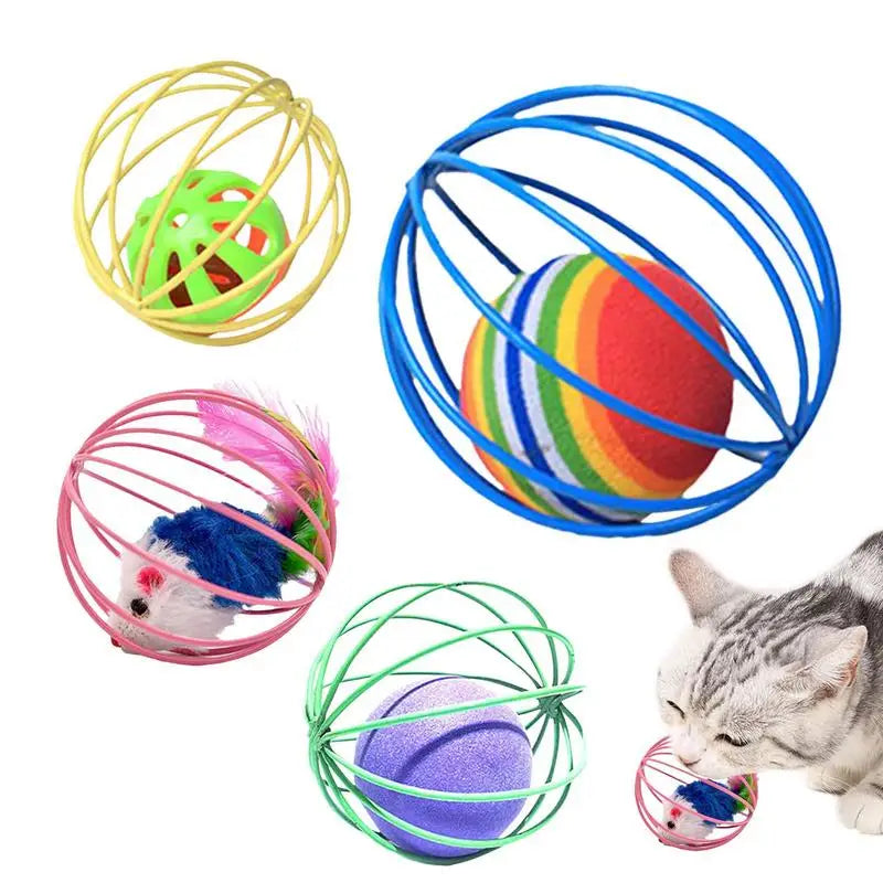 Cat Ball Toy 4pcs