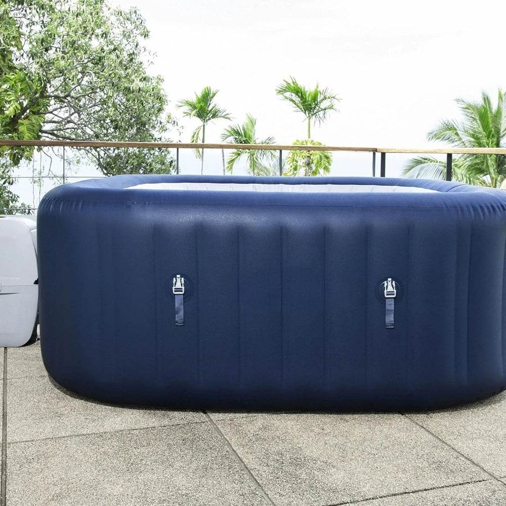 4 to 6 Person Inflatable Hot Tub Square