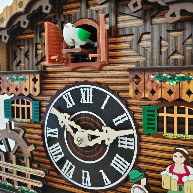 Cuckoo Clock Traditional Wooden Handcrafted