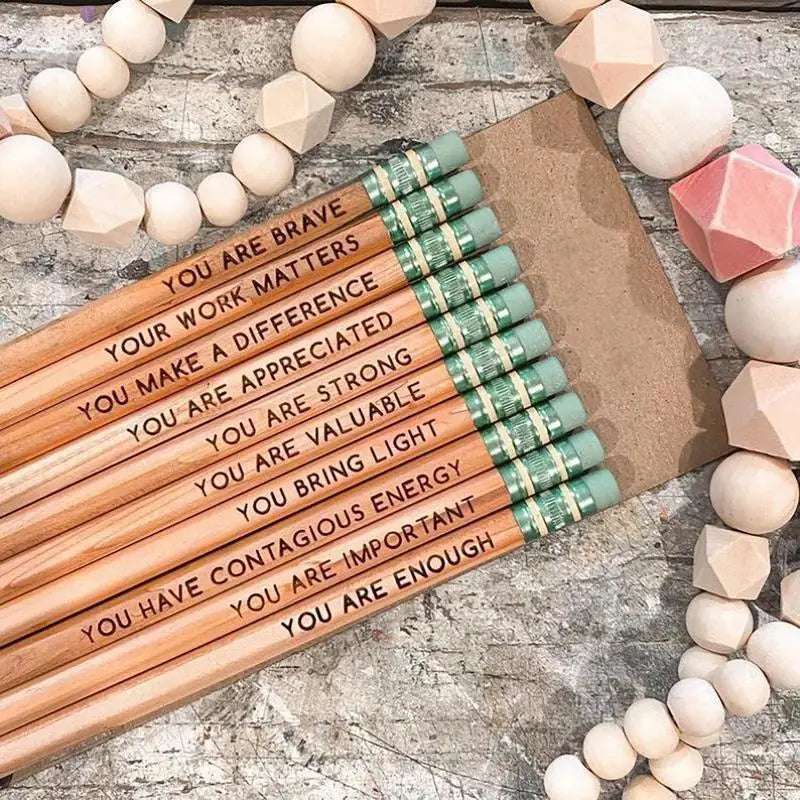 Motivational Pencils Pencils 10pcs