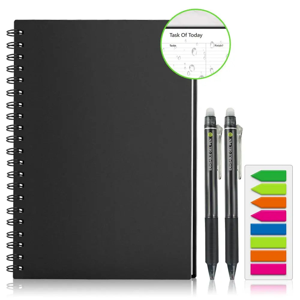 smart reusable erasable notebook