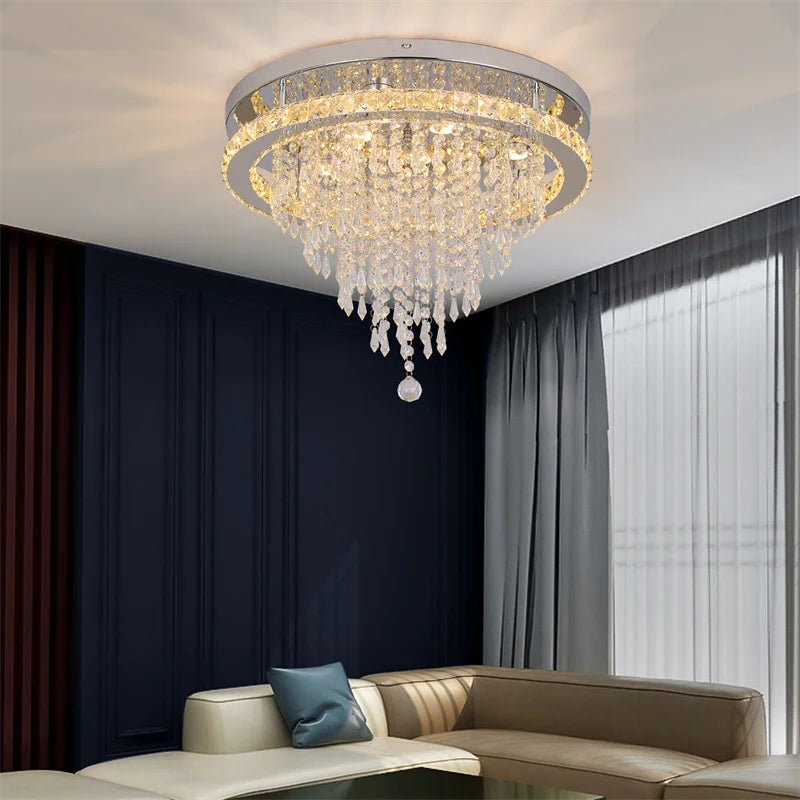 Modern Dimmable Bedroom Pendant Light With Remote Control