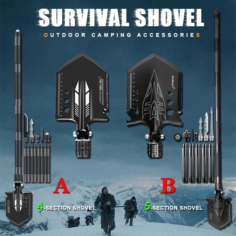 Outdoor Camping Shovel Set For Survival