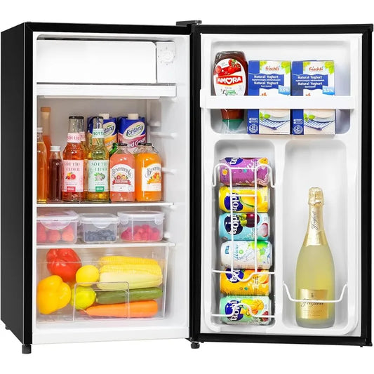 3.2 Cu. Ft Mini Fridge with Freezer