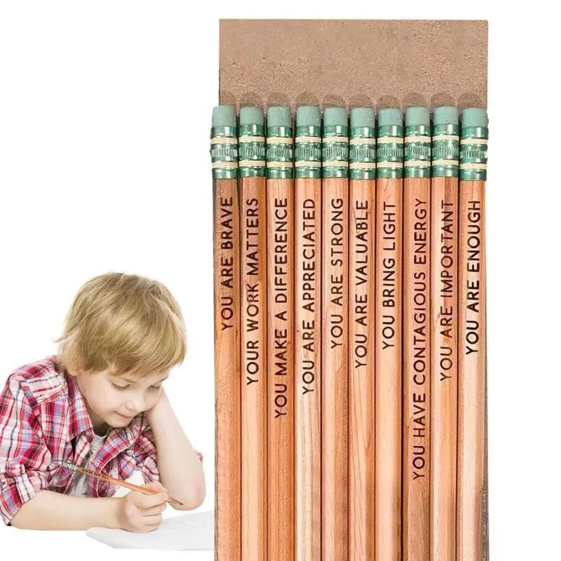 Motivational Pencils Pencils 10pcs