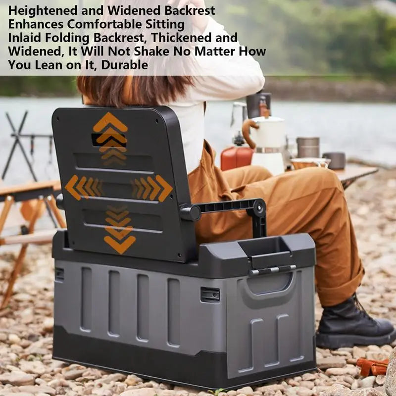 Portable Folding Tackle Box