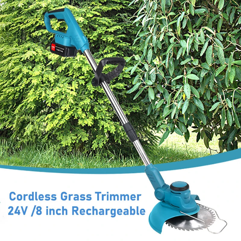 Powsawer 8 Inch Electric Brushless Cutter Grass Trimmer