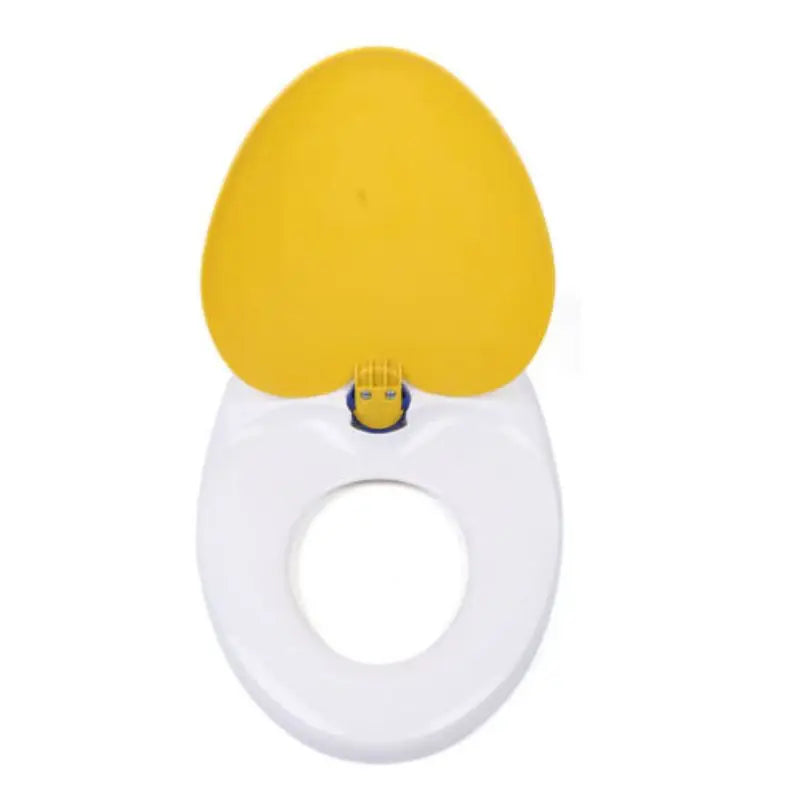 Elongated Toilet Seat Slow Close Thickened Cover with Built-in Removable Child Potty