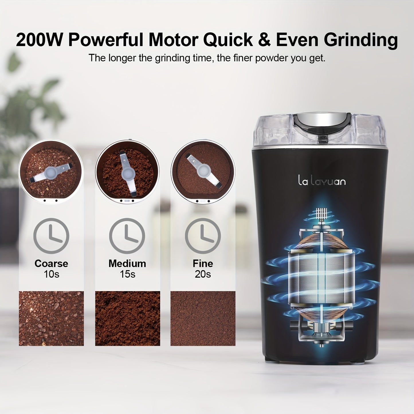 Electric Coffee Bean Grinder